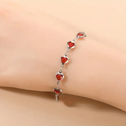 Ruby Blossom Tree Ring | White Gold