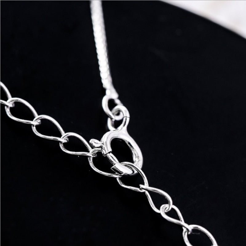Elegant Crescent Cat Necklace