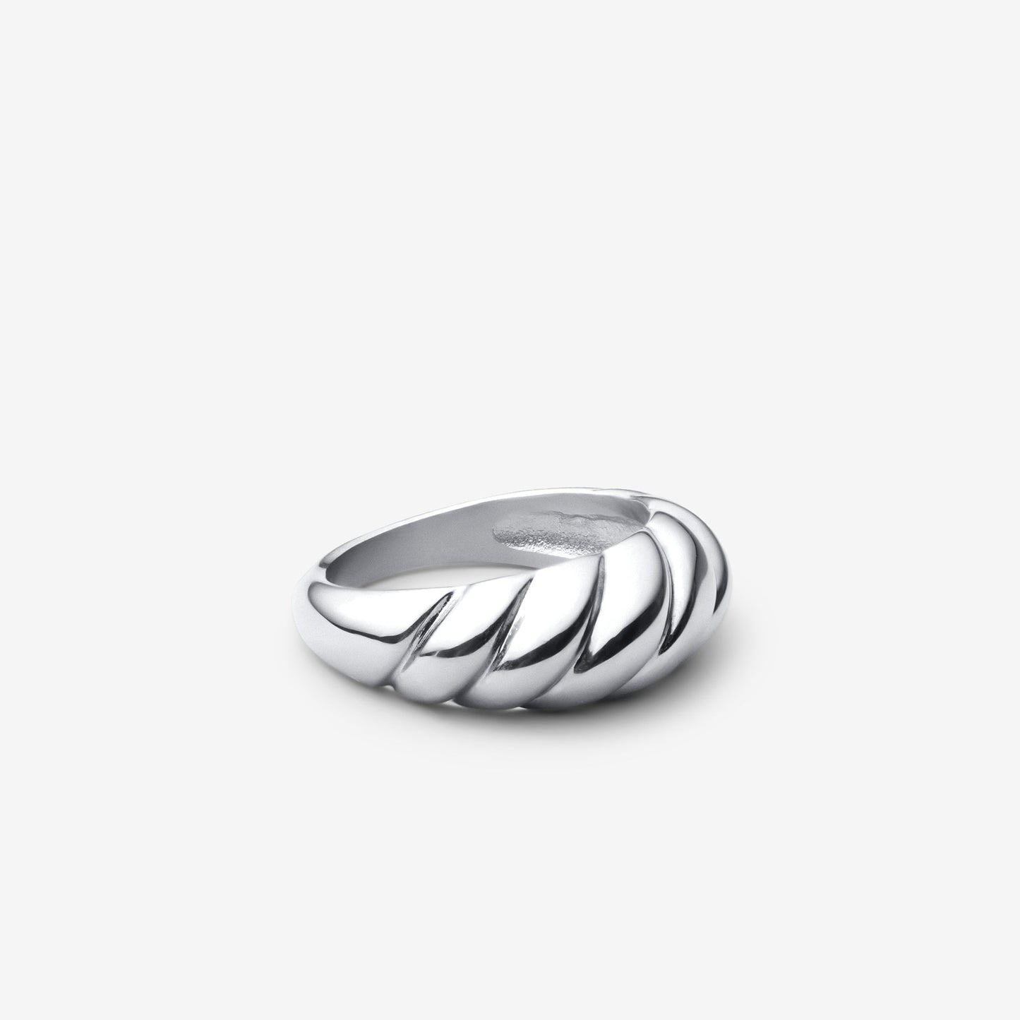 Link T-Bar Bracelet | White Gold
