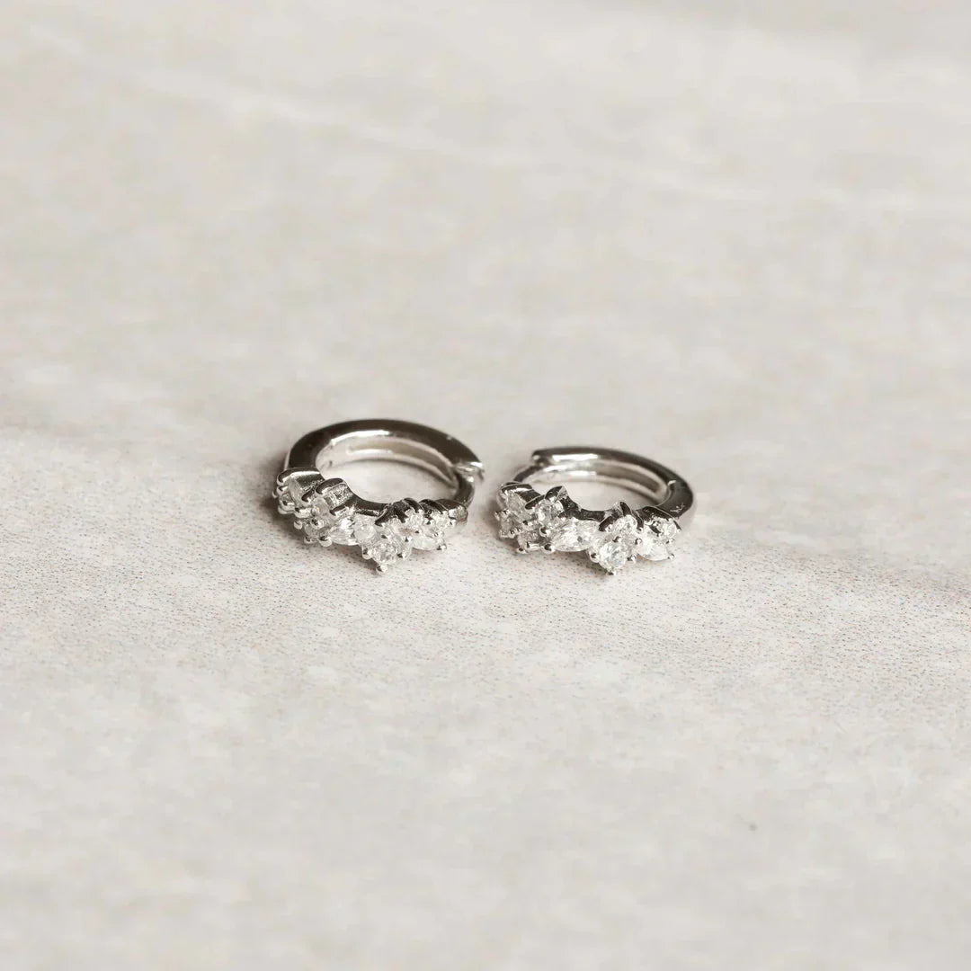 Serpent Sun Bracelet | White Gold