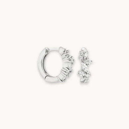 Serpent Sun Bracelet | White Gold