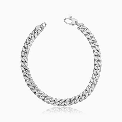 Statement Interlocking Earrings | White Gold