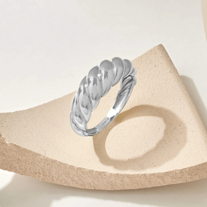 Link T-Bar Bracelet | White Gold