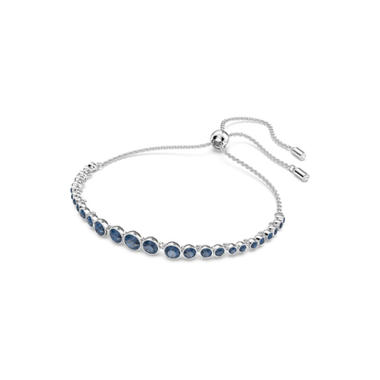 Sapphire Cross Necklace | White Gold