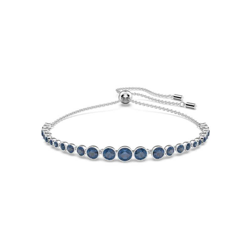 Sapphire Cross Necklace | White Gold