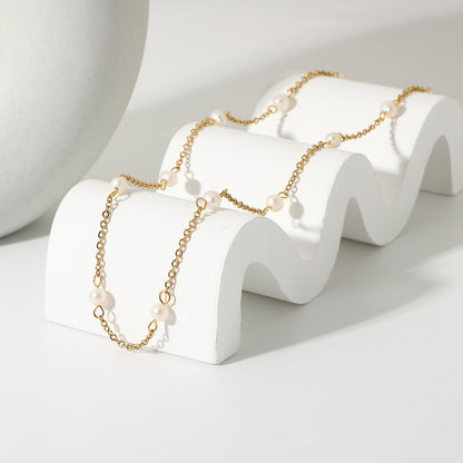 Isle freshwater pearl necklace