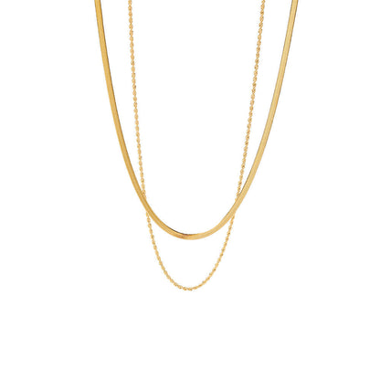 Hailey layered necklace