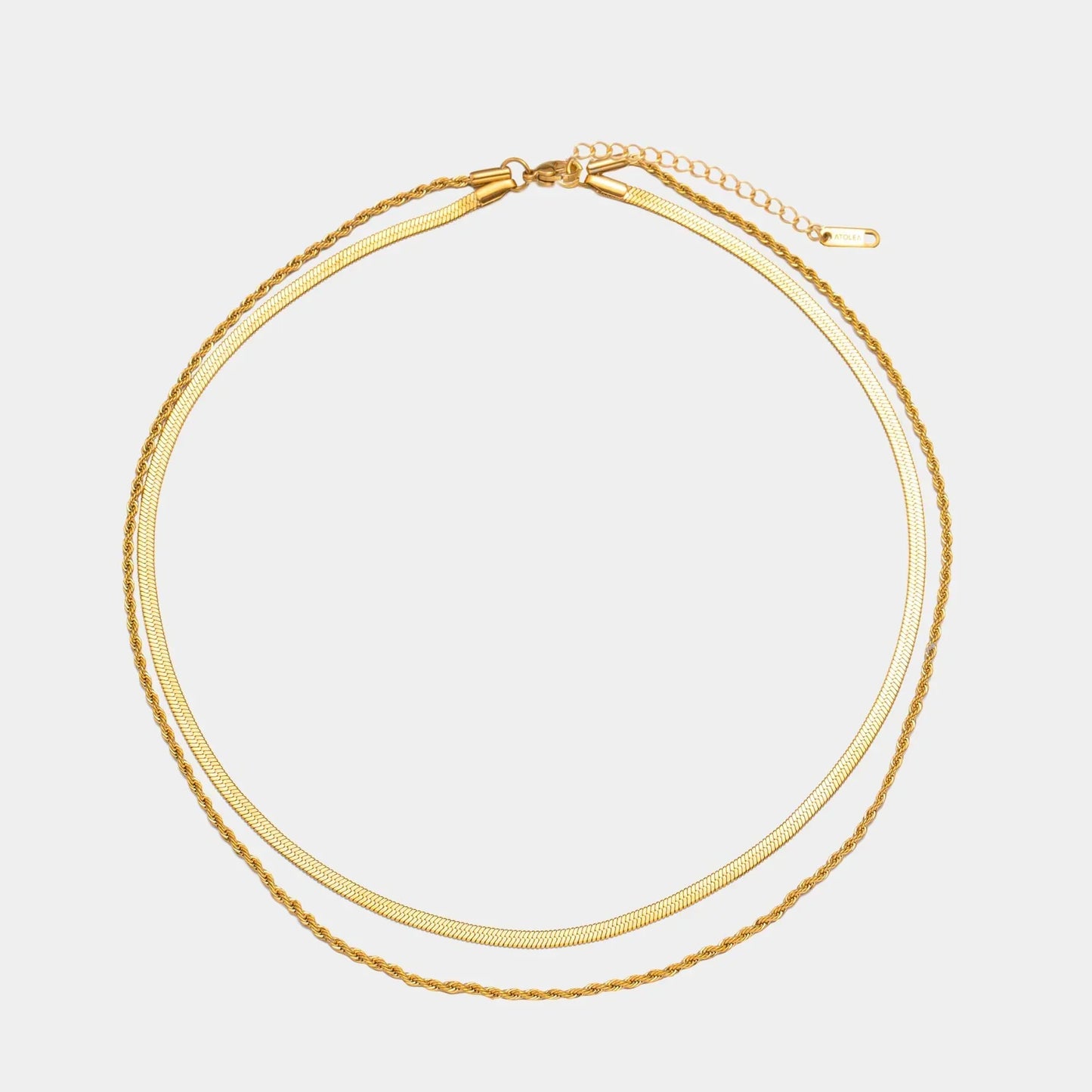 Hailey layered necklace