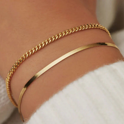 Serpent Sun Bracelet | Gold