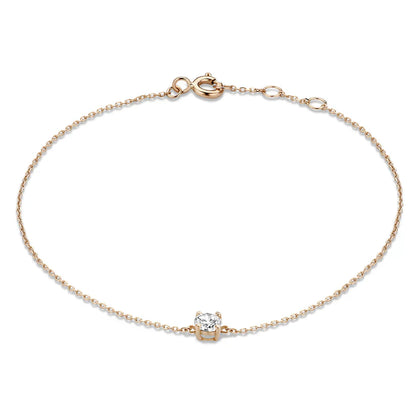 Crystal Cluster Huggie Earrings | White Gold