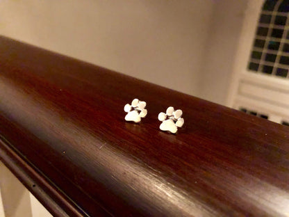 Hypoallergenic Paw Earrings – Stainless Steel