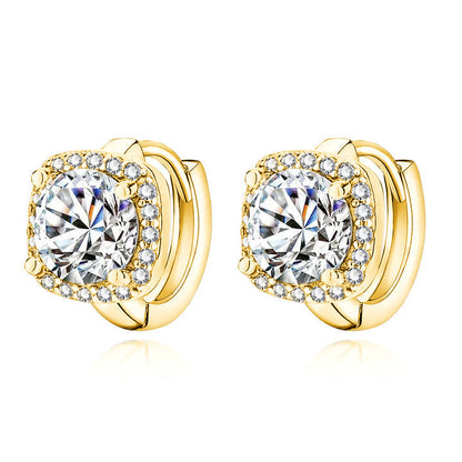 Jaily 3PC Wedding Ring Set | White Gold