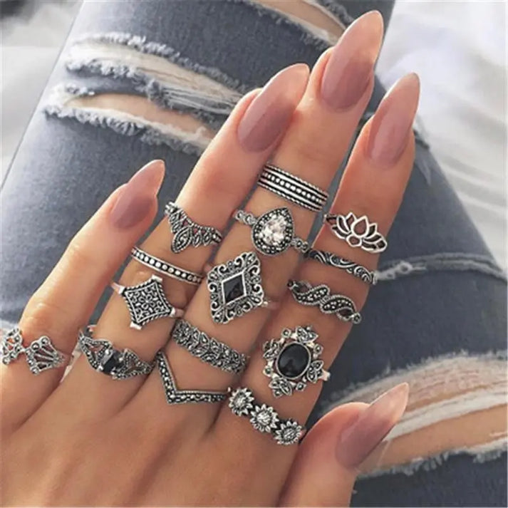 Unique premium pack of 8 to 12 rings