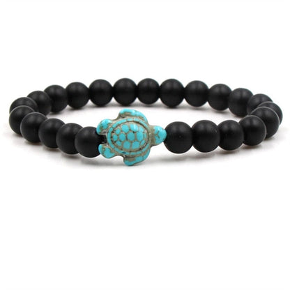 Unique Natural Stone Pearl Turtle Bracelets