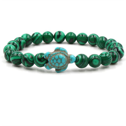 Unique Natural Stone Pearl Turtle Bracelets