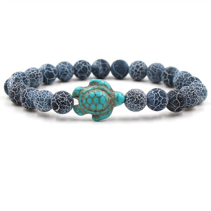 Unique Natural Stone Pearl Turtle Bracelets