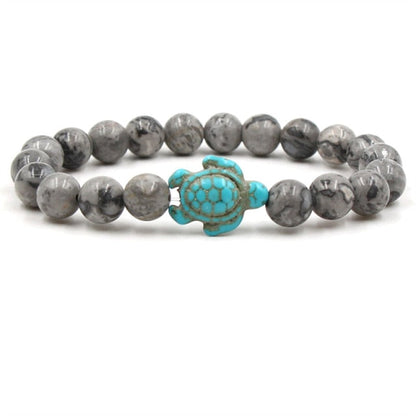 Unique Natural Stone Pearl Turtle Bracelets