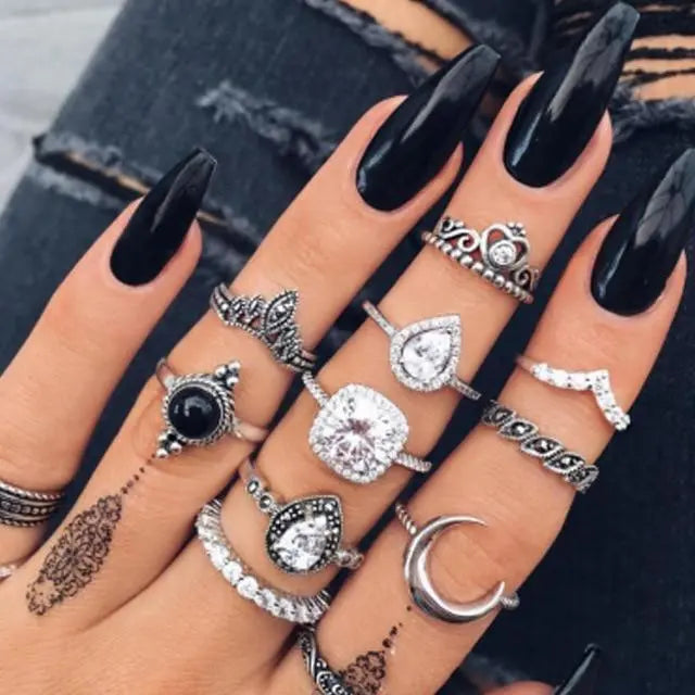 Unique premium pack of 8 to 12 rings