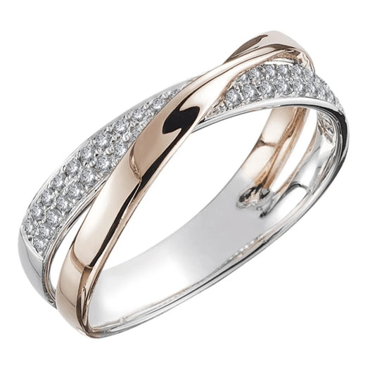 Athena braided band ring
