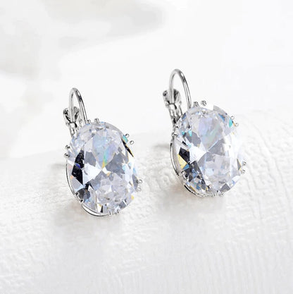 Ivy oval earrings