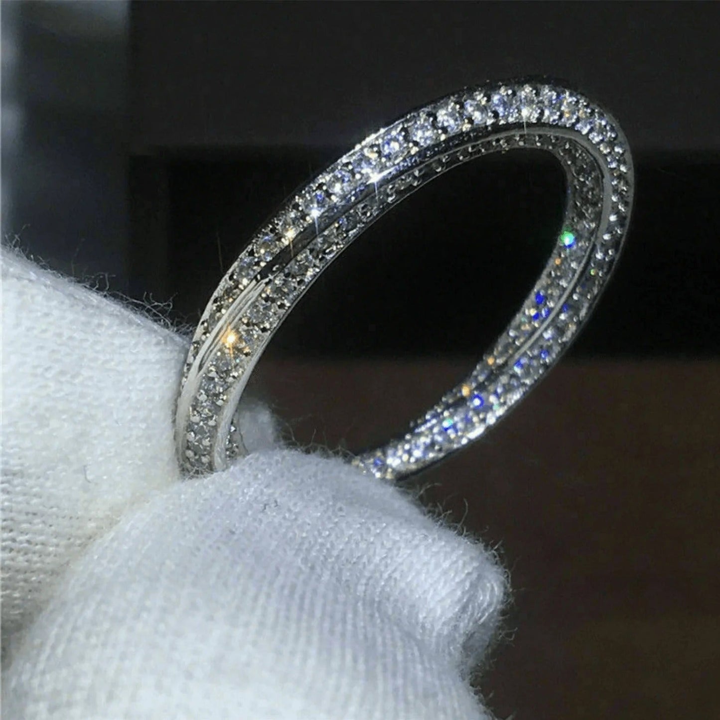 Julianne braided band ring
