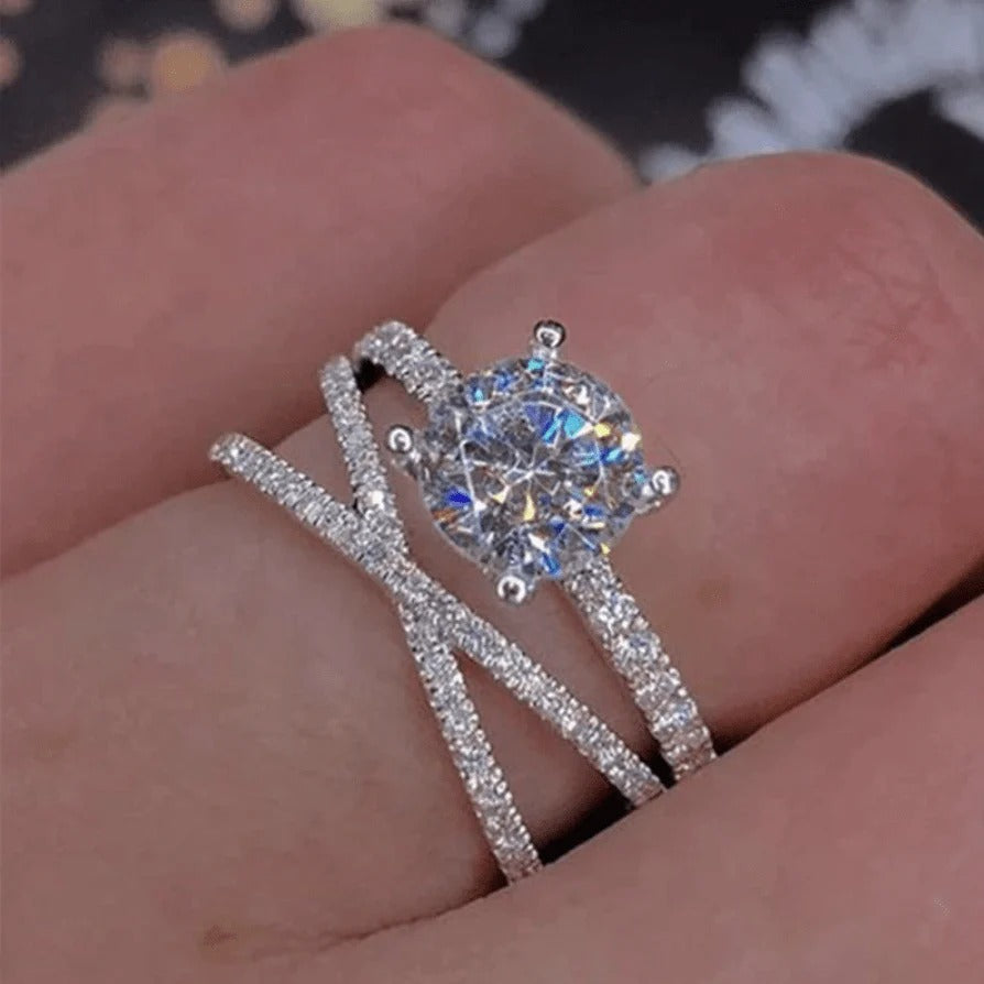 Interlocking maiden ring