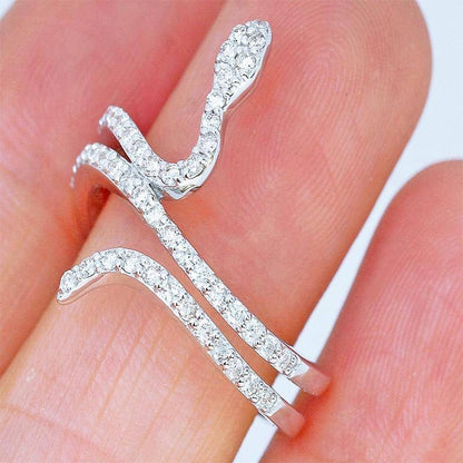 Gorgon serpent ring