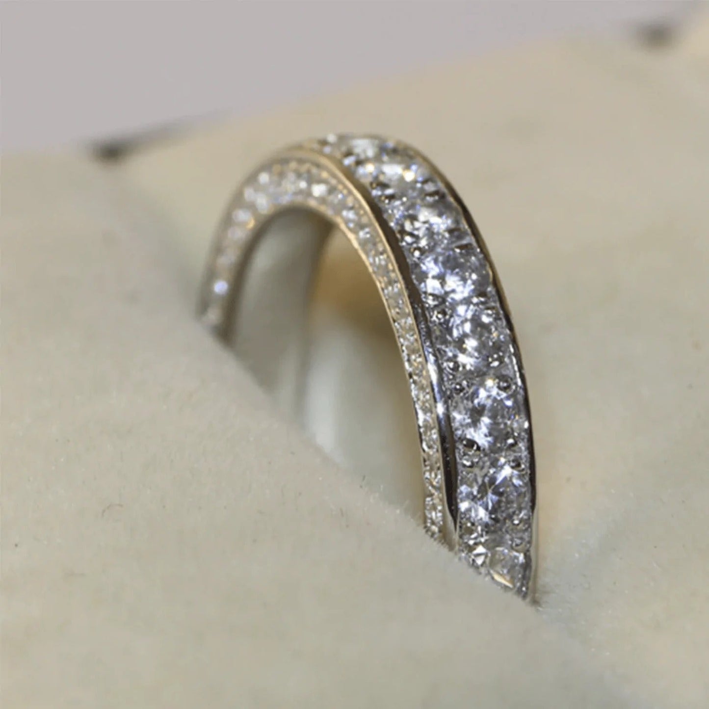 Acacia band ring